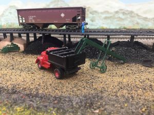 old timer coal loaders and trucks 1